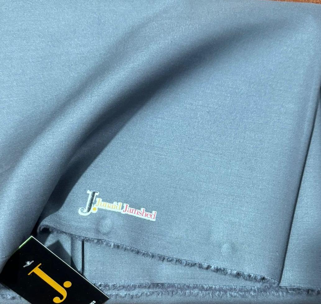 Junnaid Jamshed Original Winter Stuff Wash & Wear (dusty blue-gray color)