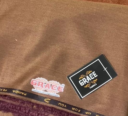 Grace Wash & Wear Winter Collection(Coffee Brown)Color