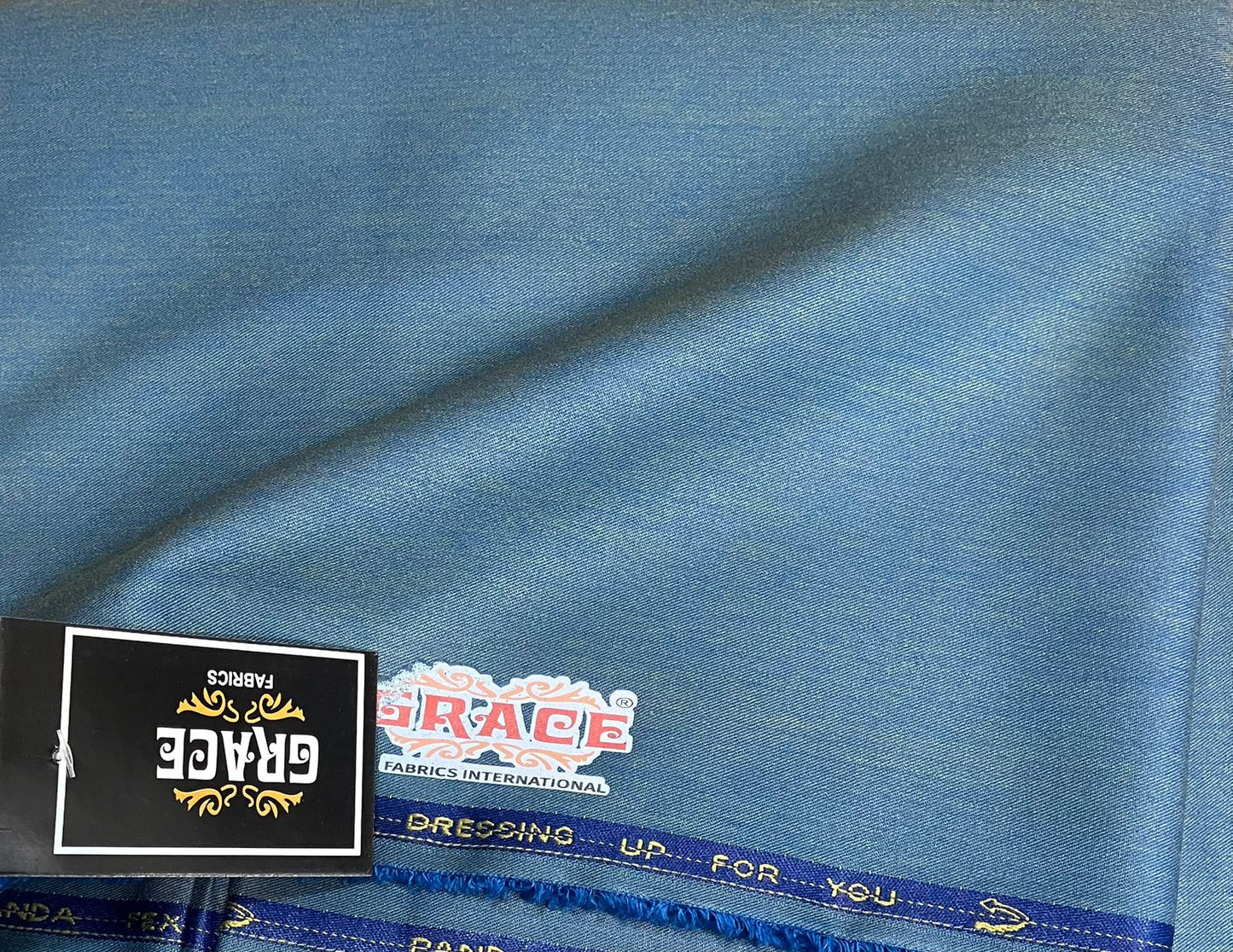 Grace Wash & Wear Winter Collection (medium to dark denim blue or slate blue) Color