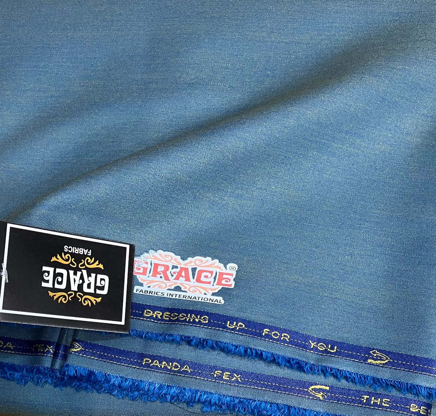 Grace Wash & Wear Winter Collection (medium to dark denim blue or slate blue) Color