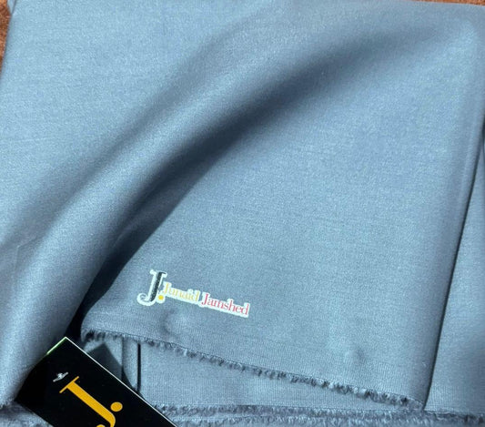 Junnaid Jamshed Original Winter Stuff Wash & Wear (dusty blue-gray color)