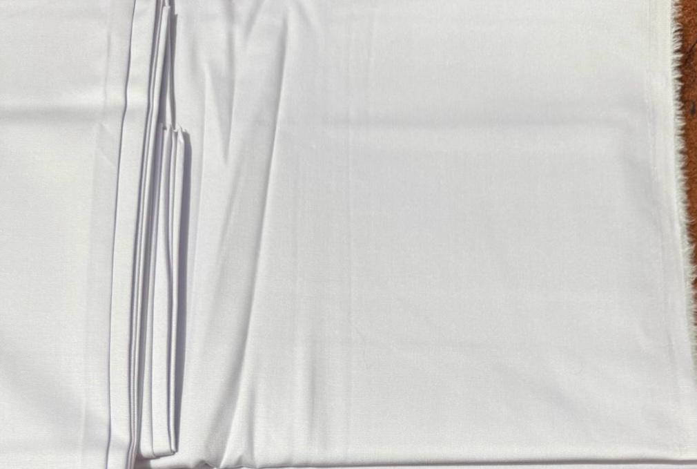 Junnaid Jamshed Original Winter Stuff Wash & Wear (Pure White Color)