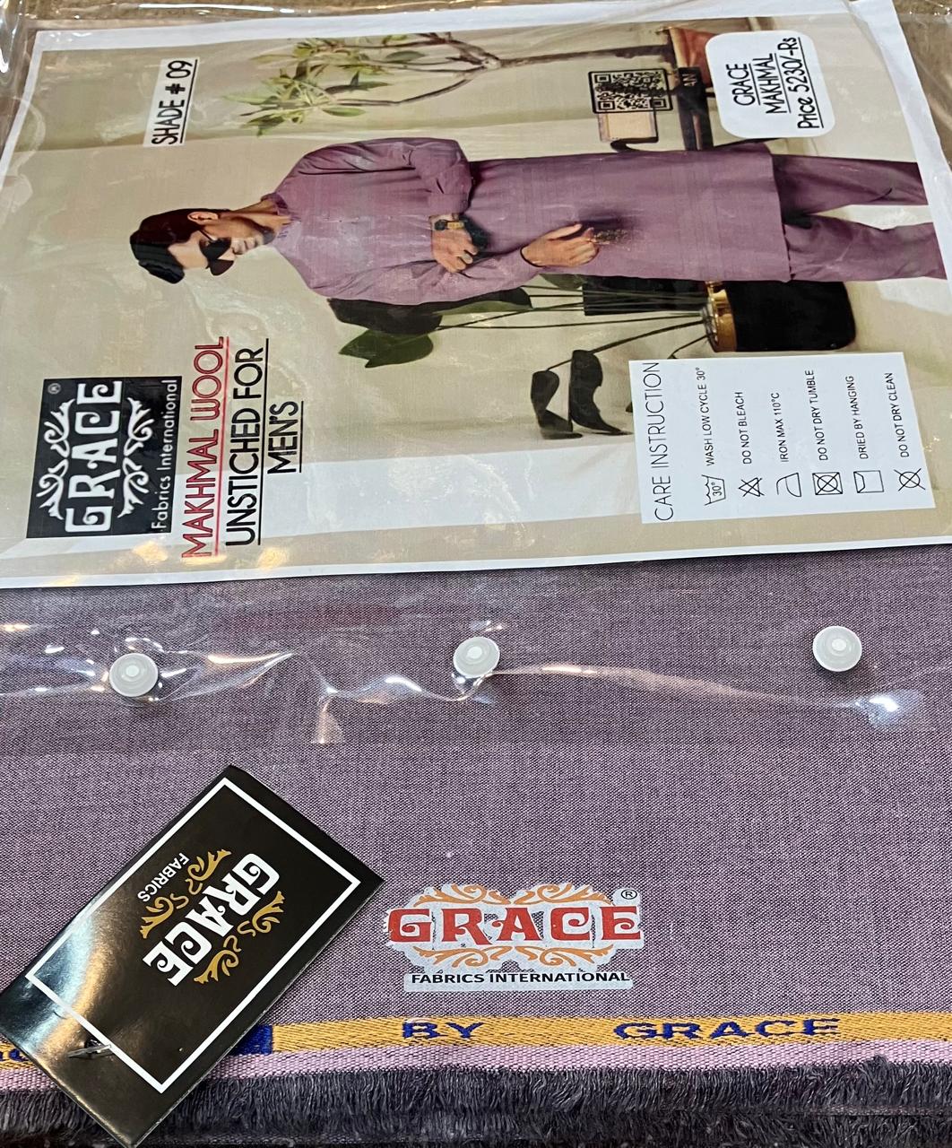 Grace Wash & Wear Winter Collection (Light Purple)