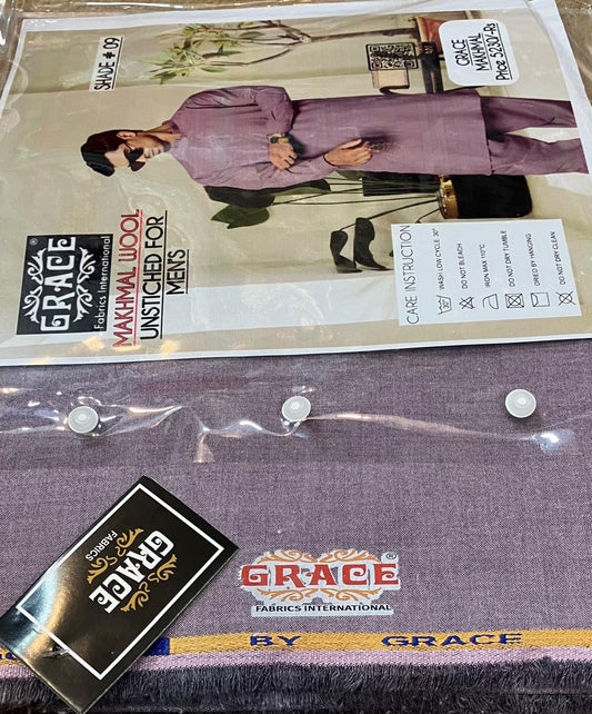 Grace Wash & Wear Winter Collection (Light Purple)