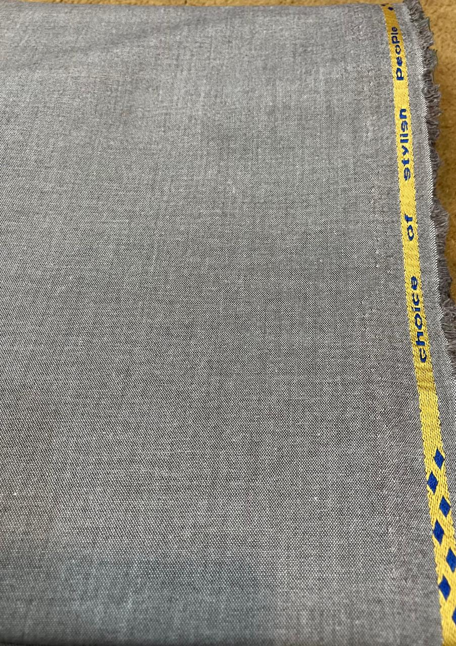 Grace Fabrics International Makhmal Wool – Unstitched for Men in Winter (Grey Color)